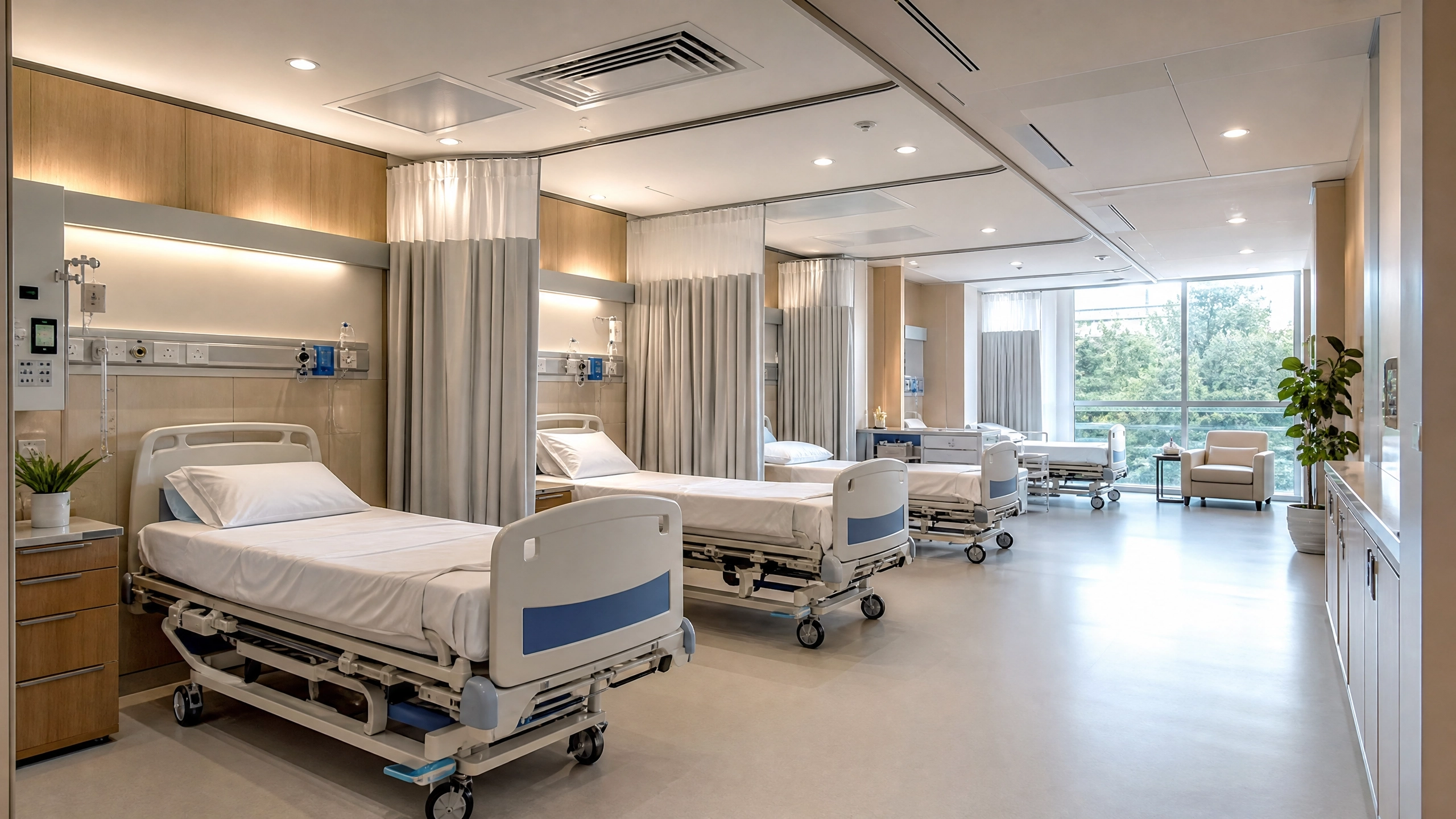 100-Bed Ward Facility